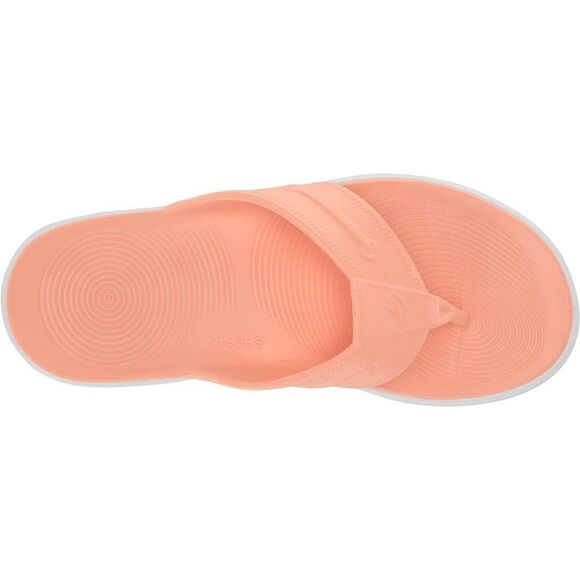 Sperry Windward Women's In Peach Cushioned Comfy Float Thong Slip-On Sandals NEW - Picture 9 of 14